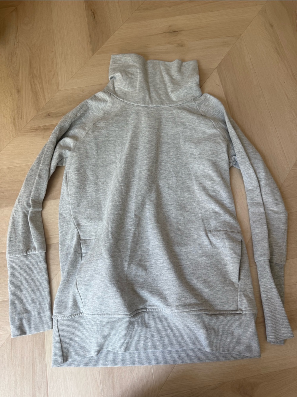 RBX Light Gray Cowl Neck Sweatshirt